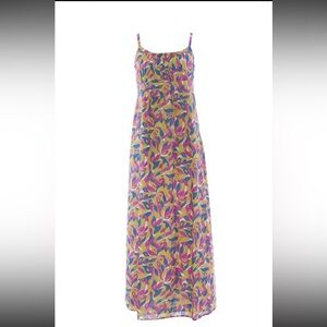 BODEN Printed Colorful Floral Maxi Dress size 6